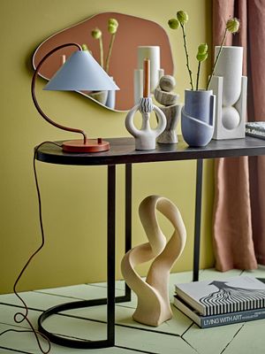 Bloomingville Carter Konsolbord, Svart, Granträ