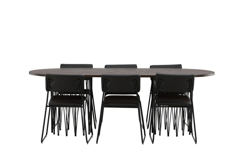 Venture Home Stone Oval Matgrupp