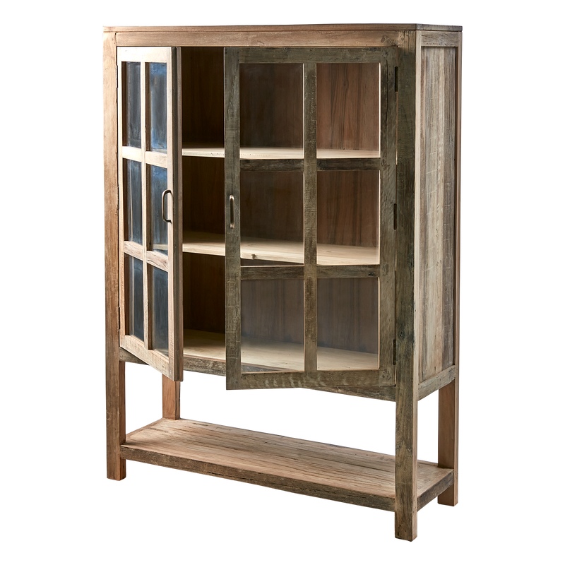 Affari of Sweden RIKO Vitrinskåp, Natur 118x38x160 cm