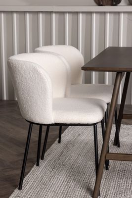 Venture Home Matgrupp Kaseindon med Stolar Edina