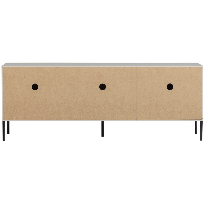 WOOOD NEW GRAVURE TV-bänk 150 cm i furu, färg Dust