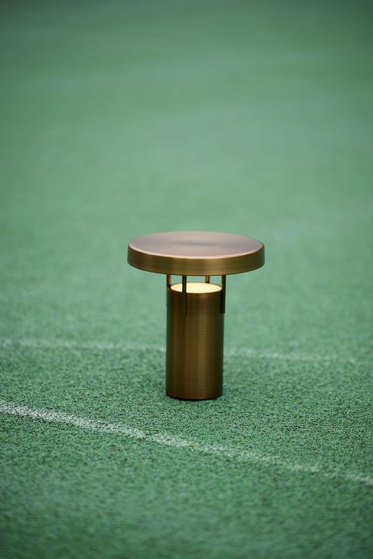 Hübsch BringMe Portabel Lampa Mini Mässing