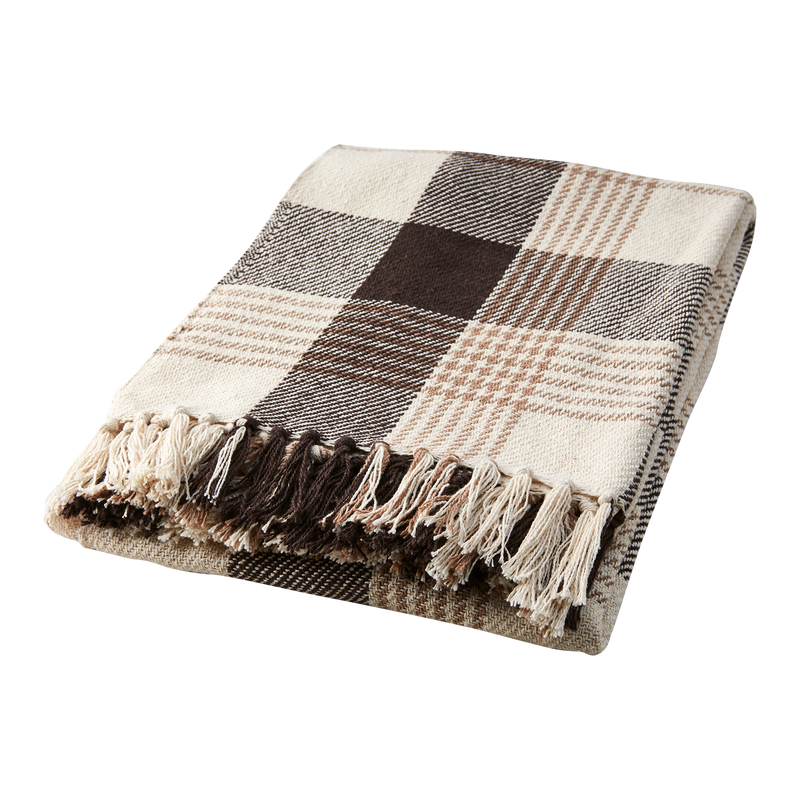 Affari of Sweden ANNA Filt, Brun/beige/elfenben