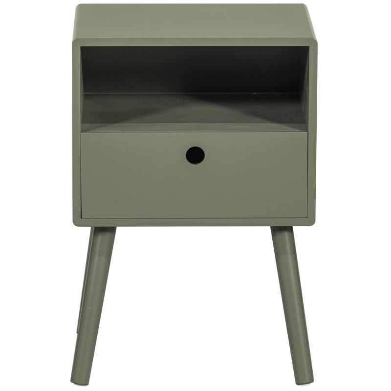 WOOOD Ozzy Sängbord MDF Varm Grön
