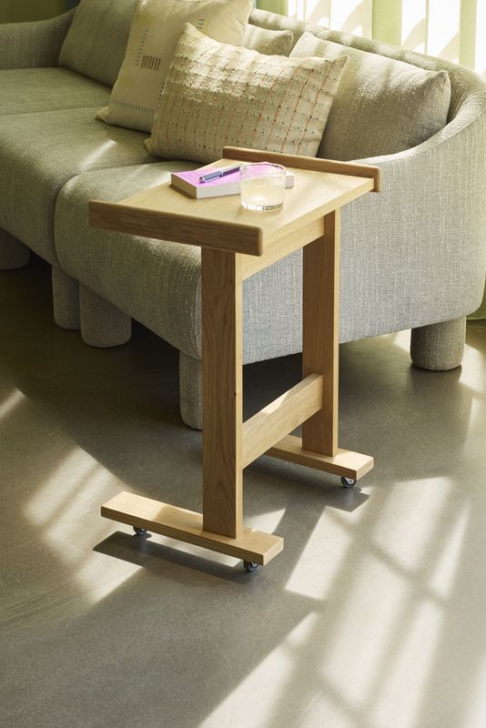 Hübsch Less Sidobord Natur 48x35xh65cm