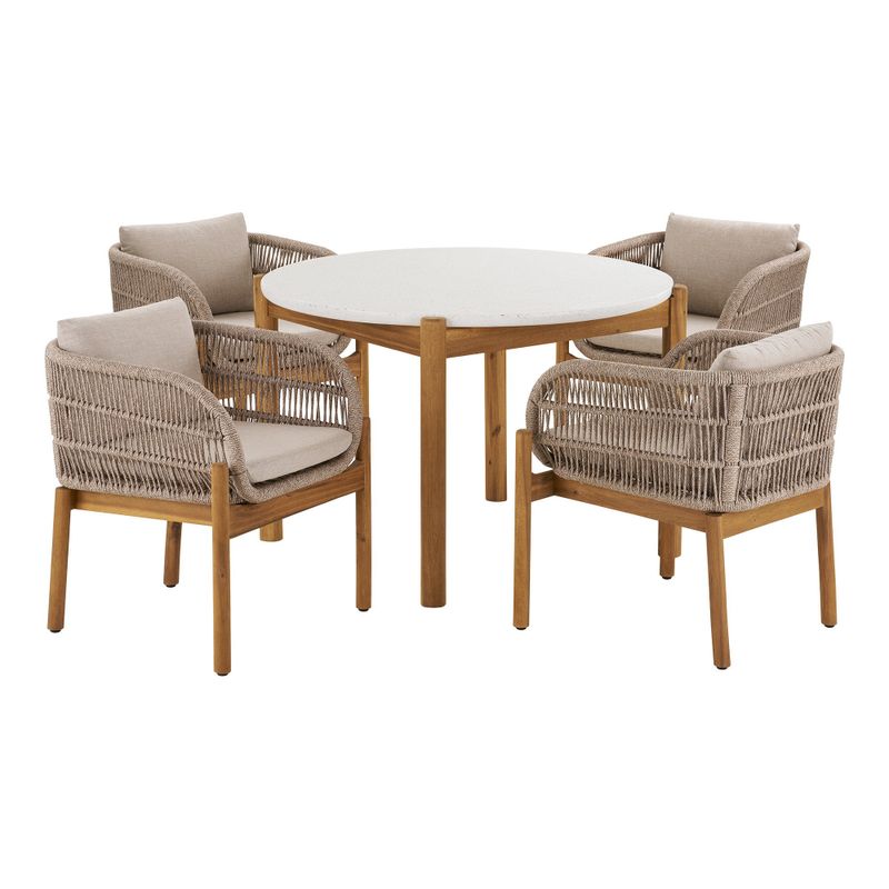 House Nordic Terracina Uteset Brun/Beige
