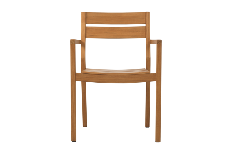 Brafab Delia Karmstol i Teak