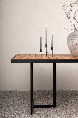 Venture Home Khung Bord i Brun Akacia