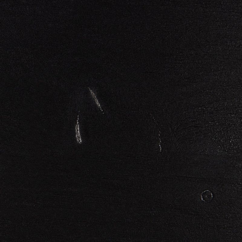 WOOOD Bonk Öppen Hylla i Matt Svart Furu