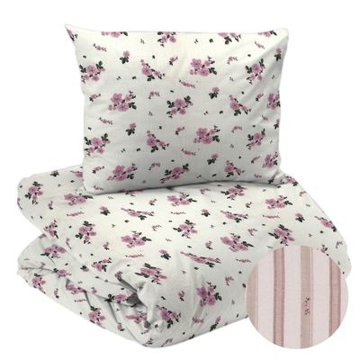 Redlunds Stina Bäddset Rosa 150x210 50x60 cm