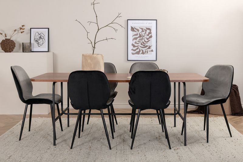 Venture Home Uno, Emma Rektangulär Matgrupp