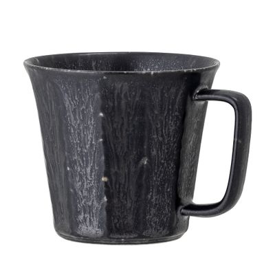 Bloomingville Yoko Mugg, Svart, Porcelain - 3-pack