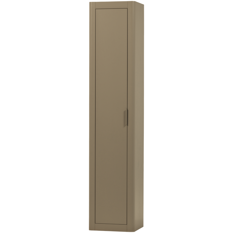 WOOOD Gunnar Smalt Högt Skåp i Furu, Färg: Mud
