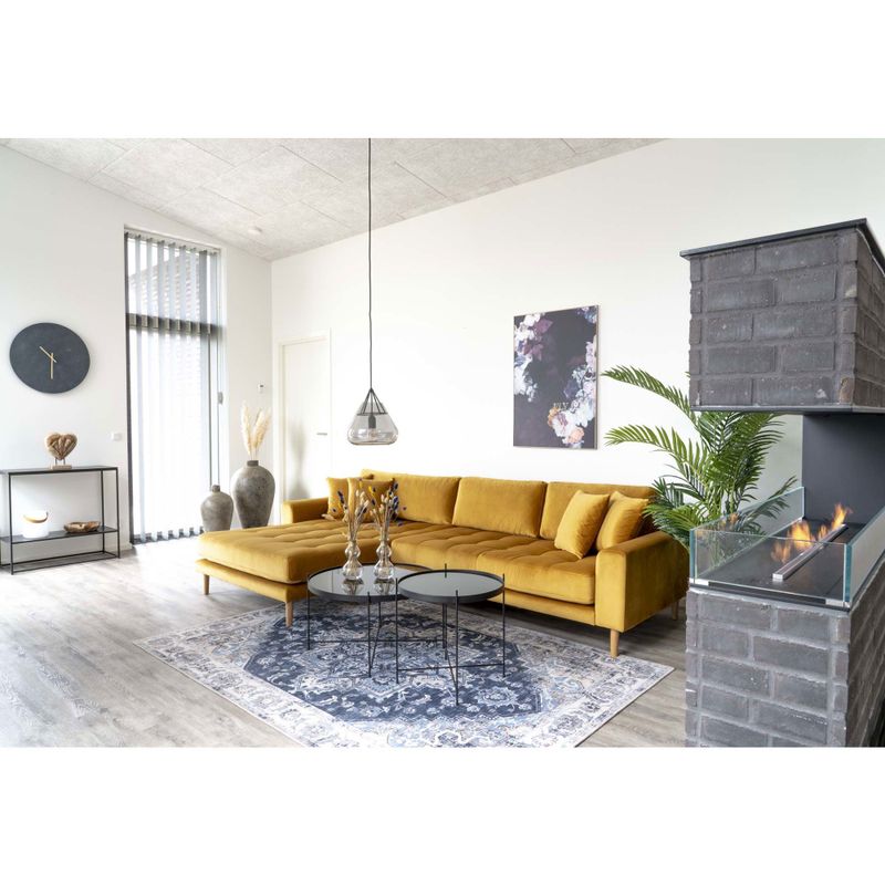 House Nordic Lido Lounge Soffa senapsgul