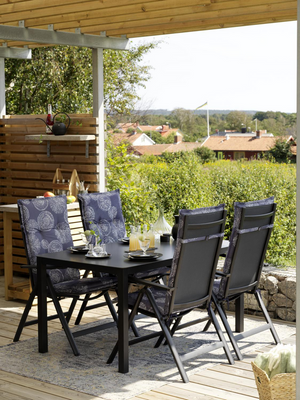 Brafab Amarante Utomhusmatta 160x230 cm Ljusblå/Grå