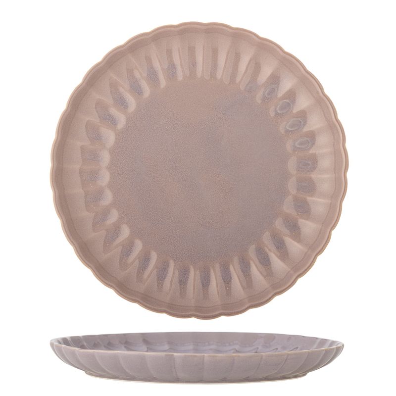 Bloomingville Latina Tallrik, Rose, Stengods - 6-pack
