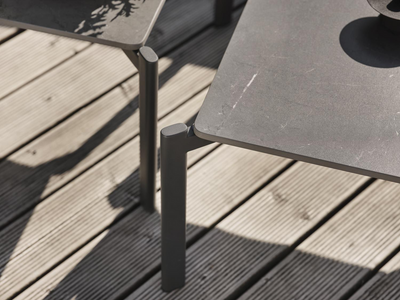 Brafab Hallavara Sidobord 56x66 cm Antracit