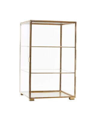 House Doctor Glass Skåp Mässing