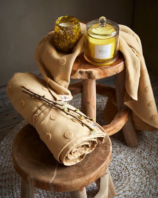 Affari of Sweden WILD Doftljus Verbena & lime, Gul/guld