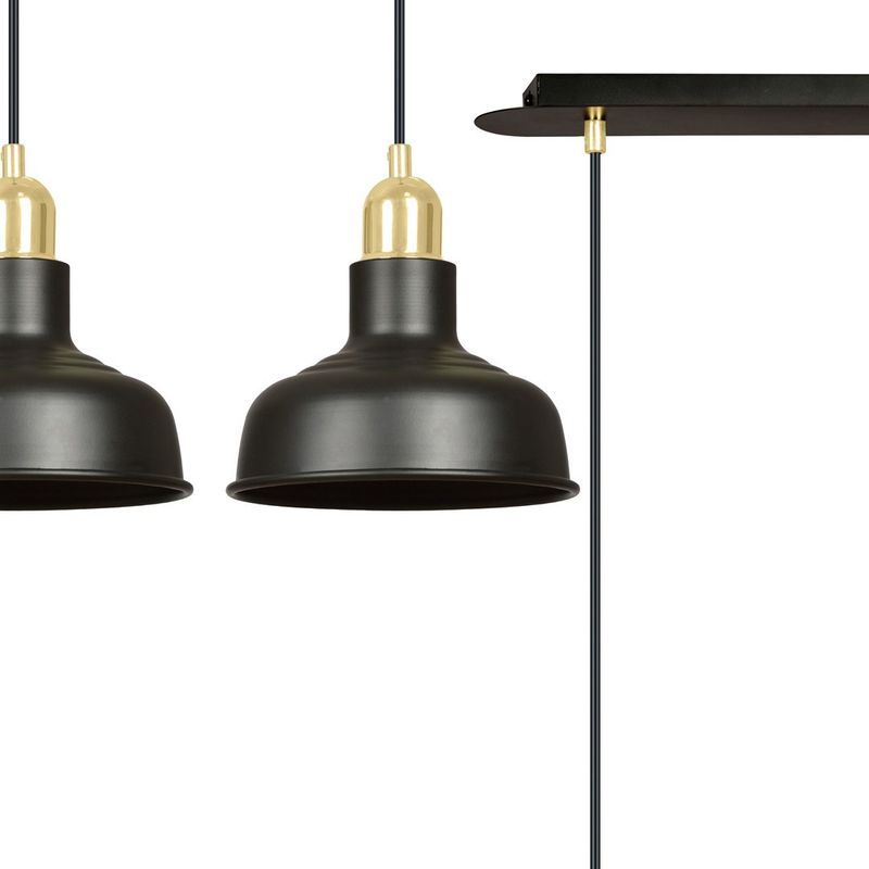 Emibig Lighting Taklampa IBOR 2 SVART