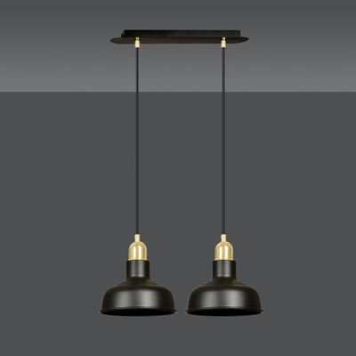 Emibig Lighting Taklampa IBOR 2 SVART
