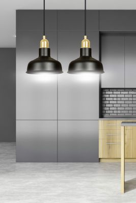 Emibig Lighting Taklampa IBOR 2 SVART