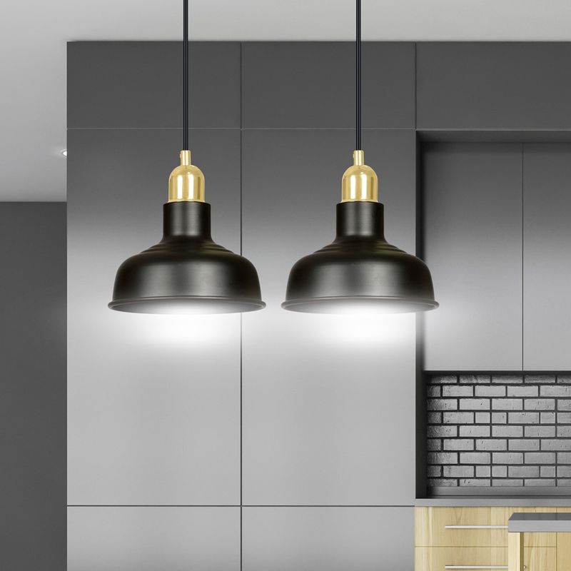 Emibig Lighting Taklampa IBOR 2 SVART