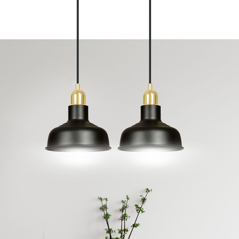 Emibig Lighting Taklampa IBOR 2 SVART