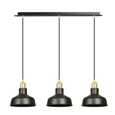 Emibig Lighting Taklampa IBOR 3 SVART