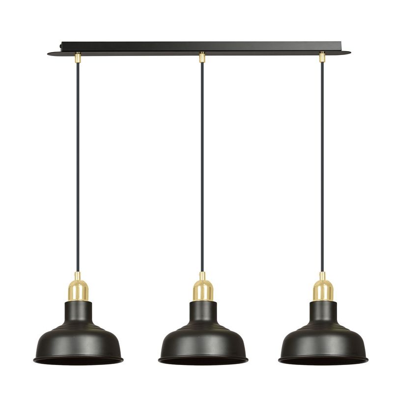 Emibig Lighting Taklampa IBOR 3 SVART