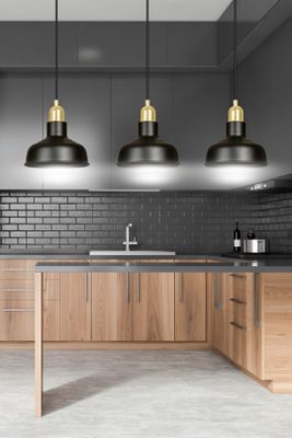 Emibig Lighting Taklampa IBOR 3 SVART
