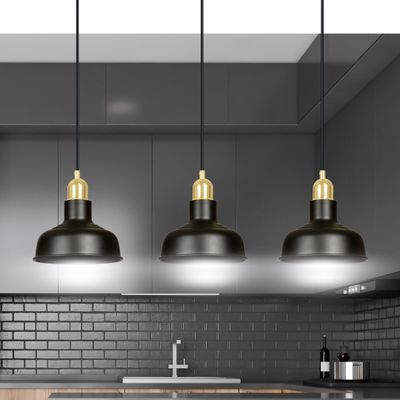 Emibig Lighting Taklampa IBOR 3 SVART