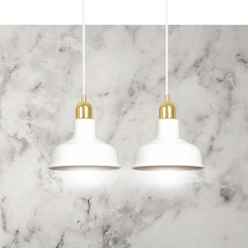 Emibig Lighting Taklampa IBOR 2 VIT