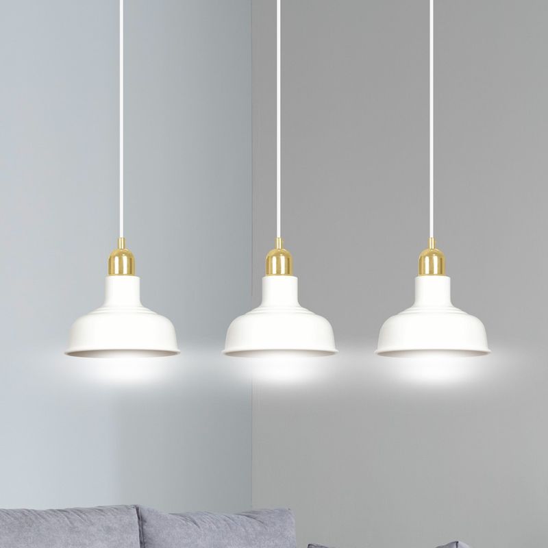 Emibig Lighting Taklampa IBOR 3 VIT