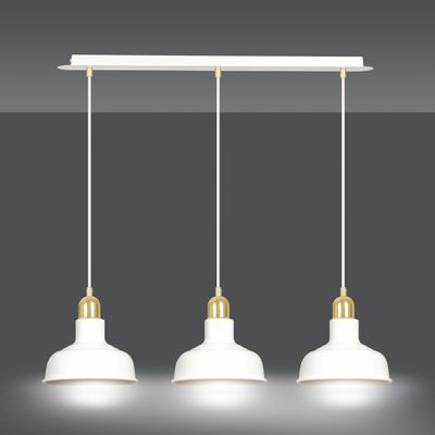 Emibig Lighting Taklampa IBOR 3 VIT