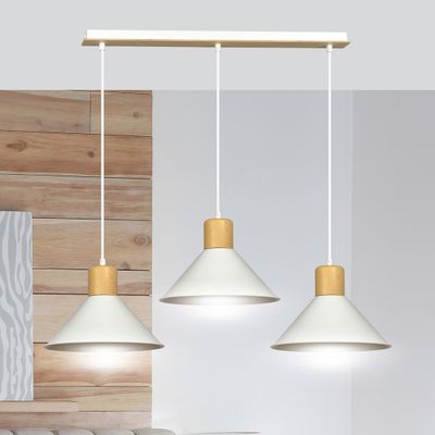 Emibig Lighting Taklampa ROWEN 3 VIT