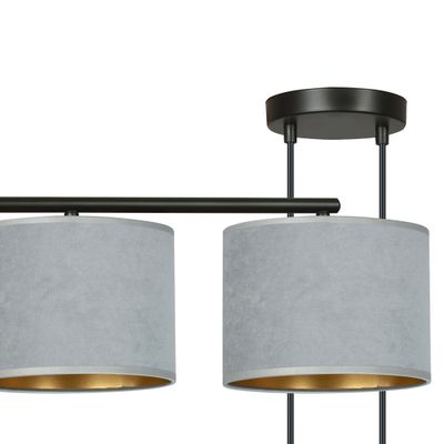 Emibig Lighting Taklampa HILDE 4 BL GRÃ…