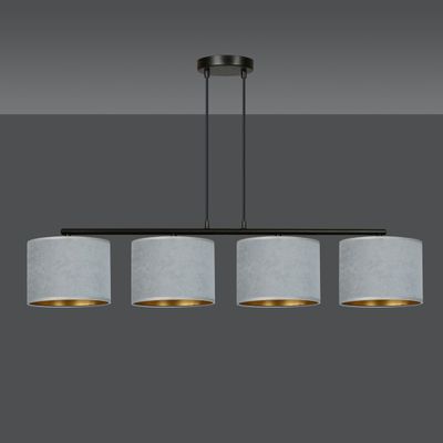 Emibig Lighting Taklampa HILDE 4 BL GRÃ…