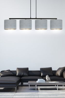 Emibig Lighting Taklampa HILDE 4 BL GRÃ…
