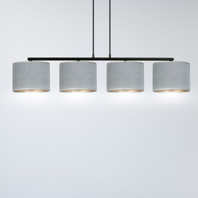 Emibig Lighting Taklampa HILDE 4 BL GRÃ…