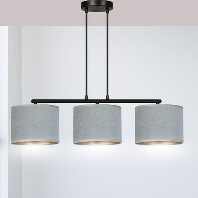 Emibig Lighting Taklampa HILDE 3 BL GRÃ…