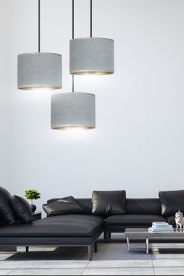 Emibig Lighting Taklampa HILDE 3 BL PREMIUM GRÃ…