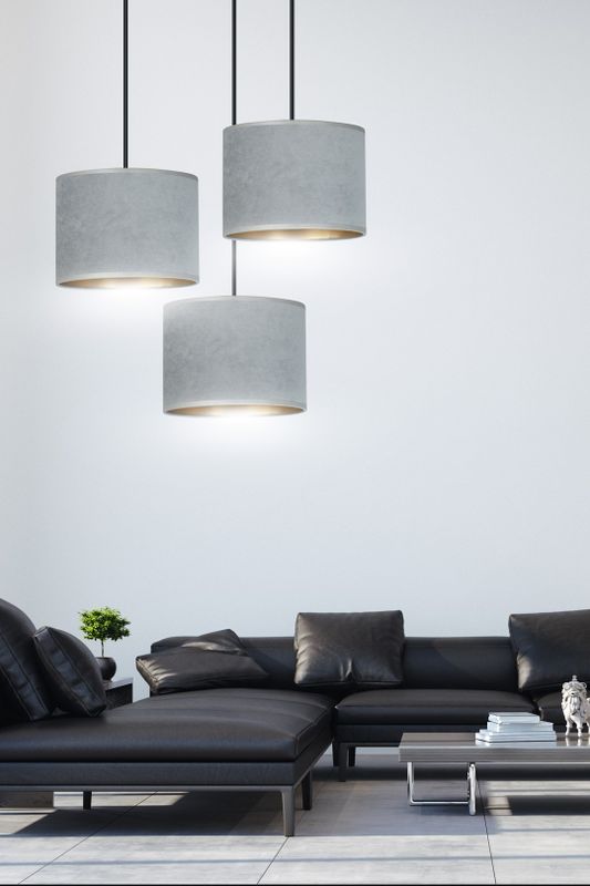 Emibig Lighting Taklampa HILDE 3 BL PREMIUM GRÃ…