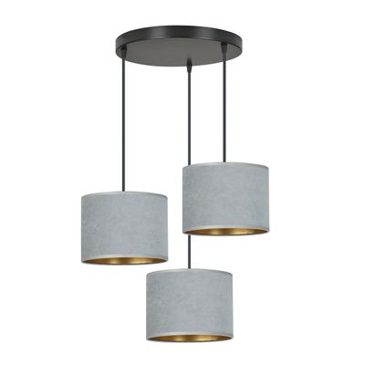 Emibig Lighting Taklampa HILDE 3 BL PREMIUM GRÃ…