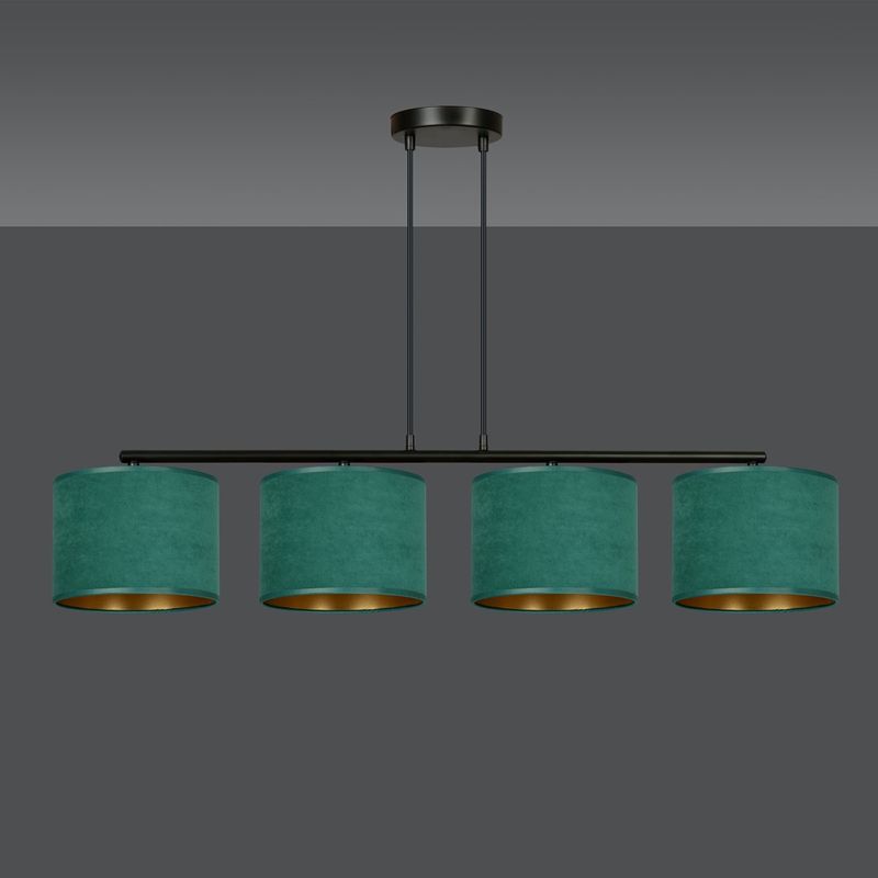Emibig Lighting Taklampa HILDE 4 BL GRÃ–N