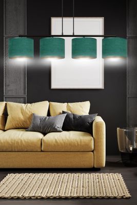 Emibig Lighting Taklampa HILDE 4 BL GRÃ–N