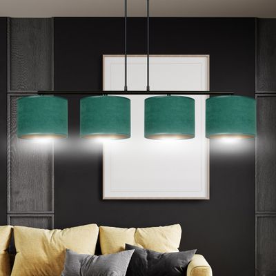 Emibig Lighting Taklampa HILDE 4 BL GRÃ–N
