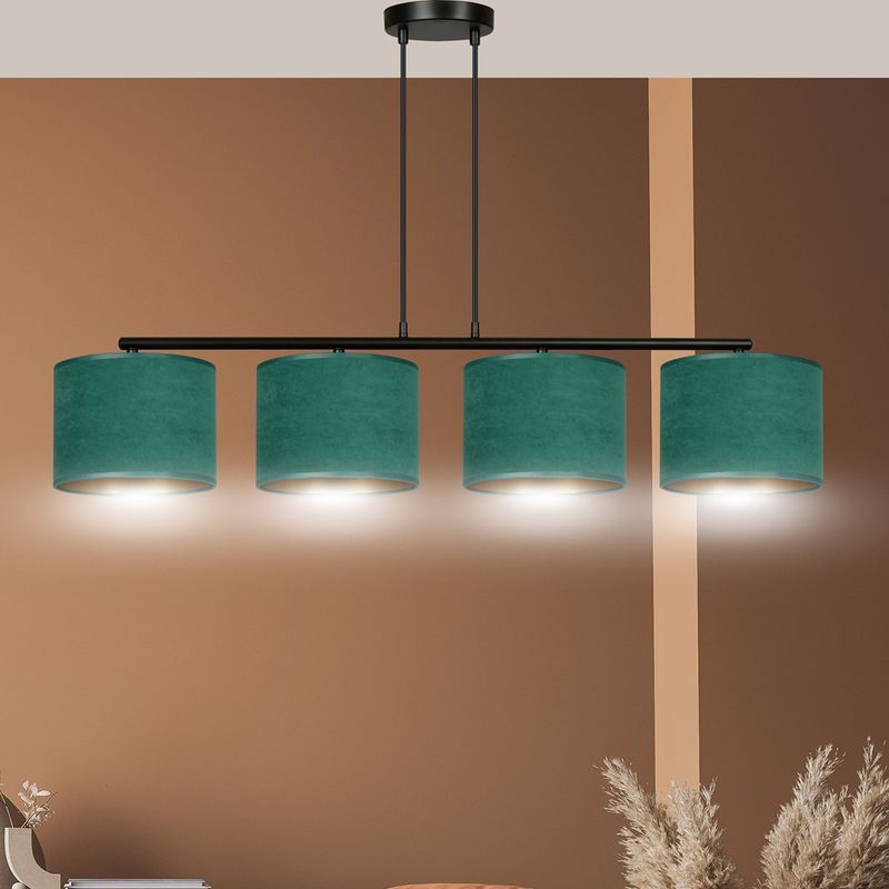 Emibig Lighting Taklampa HILDE 4 BL GRÃ–N