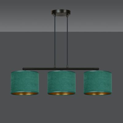 Emibig Lighting Taklampa HILDE 3 BL GRÃ–N
