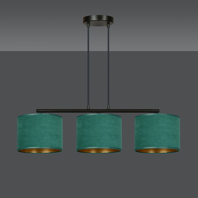 Emibig Lighting Taklampa HILDE 3 BL GRÃ–N